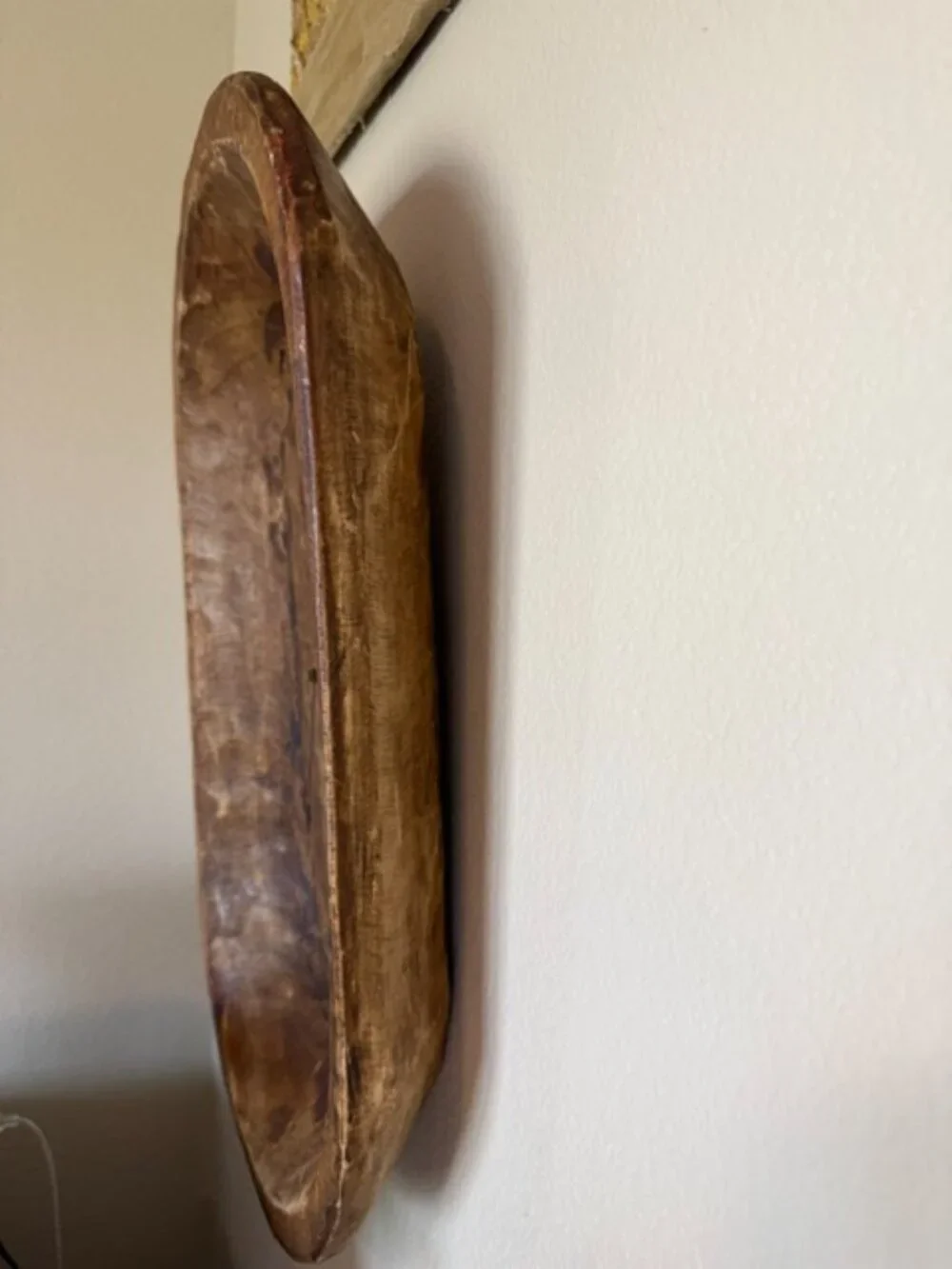Wooden Rustic Dough bowl Clock 21
